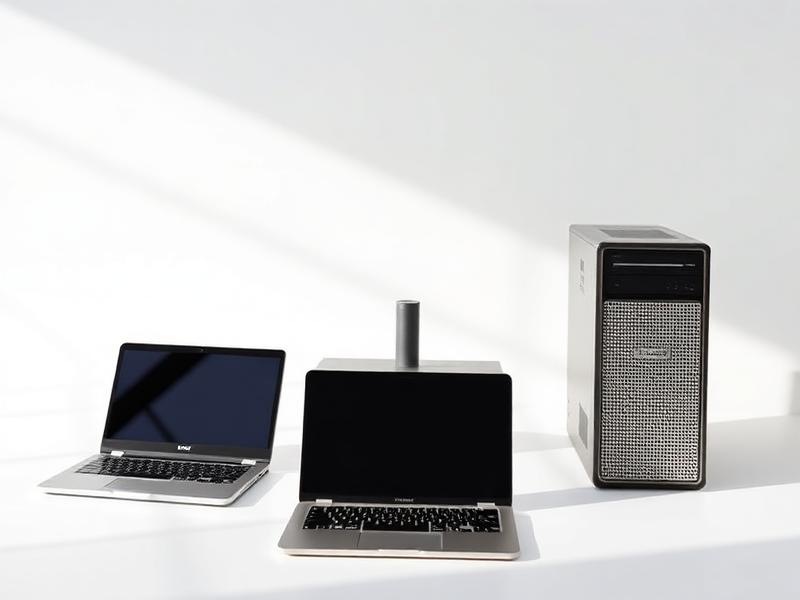 Laptops and desktops in stock